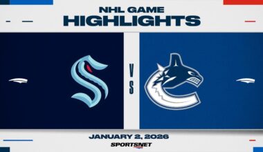 NHL Highlights | Kraken vs. Canucks - January 2, 2026