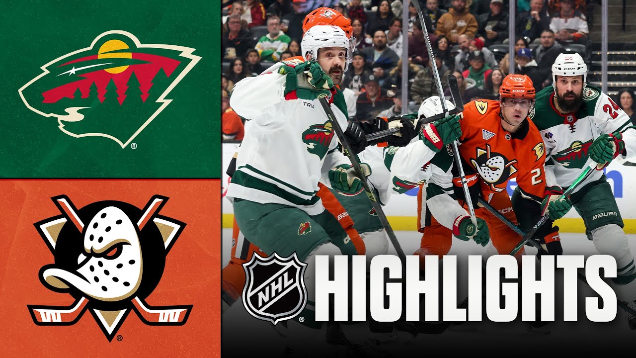 Wild vs. Ducks | NHL Highlights | January 02, 2026