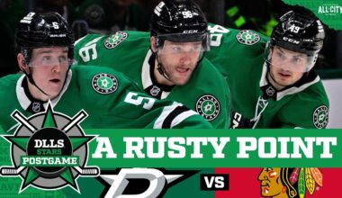 Stars Extend Point Streak But Lose To Blackhawks 4-3 In Shootout | DLLS STARS POSTGAME