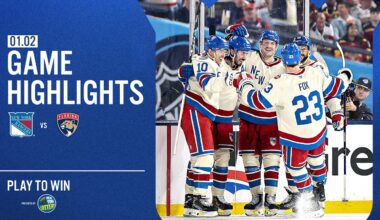 WINTER CLASSIC GAME HIGHLIGHTS | 2025-26: New York Rangers at Florida Panthers (1/2/25)