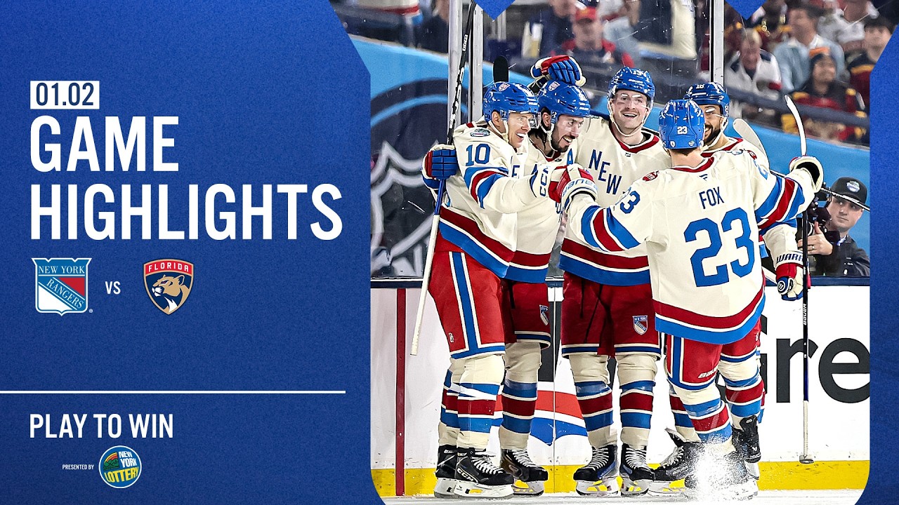 WINTER CLASSIC GAME HIGHLIGHTS | 2025-26: New York Rangers at Florida Panthers (1/2/25)
