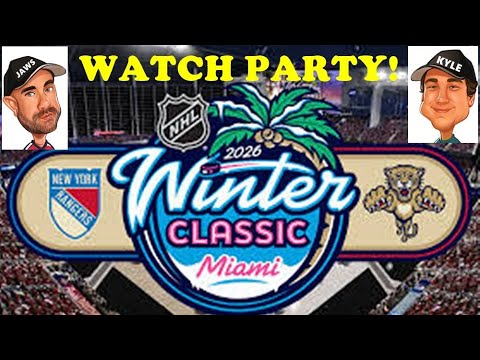 NHL Winter Classic Panthers vs Rangers Watch Party Live Stream