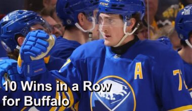 Win Streak Pulls Sabres Into a Playoff Spot in January