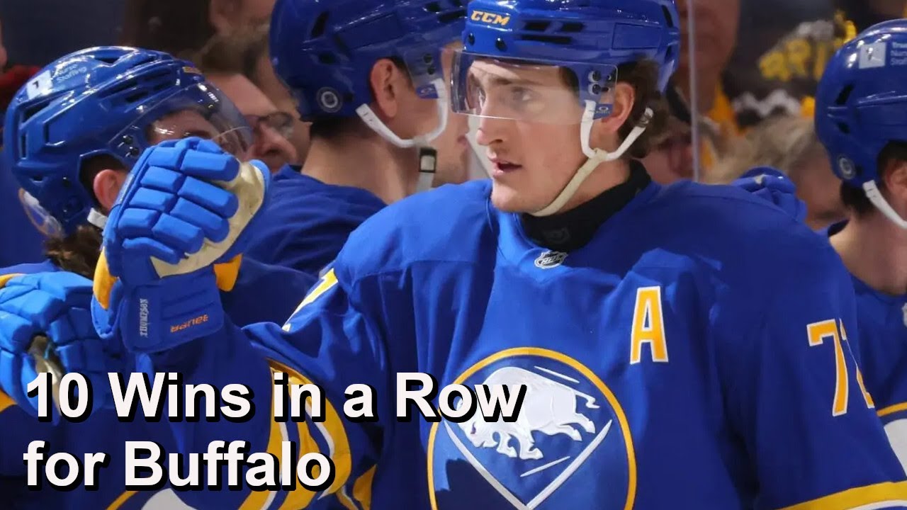 Win Streak Pulls Sabres Into a Playoff Spot in January