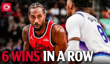 Kawhi Leads Clippers to 6 Straight Wins vs. Jazz 🔥