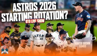 What Is The 2026 Astros Starting Rotation - BTD Live 1/2/26