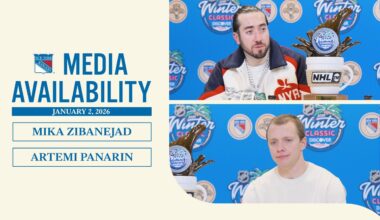 2026 Winter Classic: Mika Zibanejad and Artemi Panarin Postgame Availability | Jan. 2, 2026