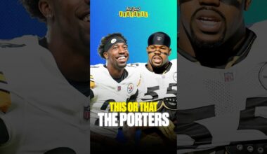 THIS or THAT with Joey Porter Sr #NotJustFootball #nfl #pittsburgh #steelers