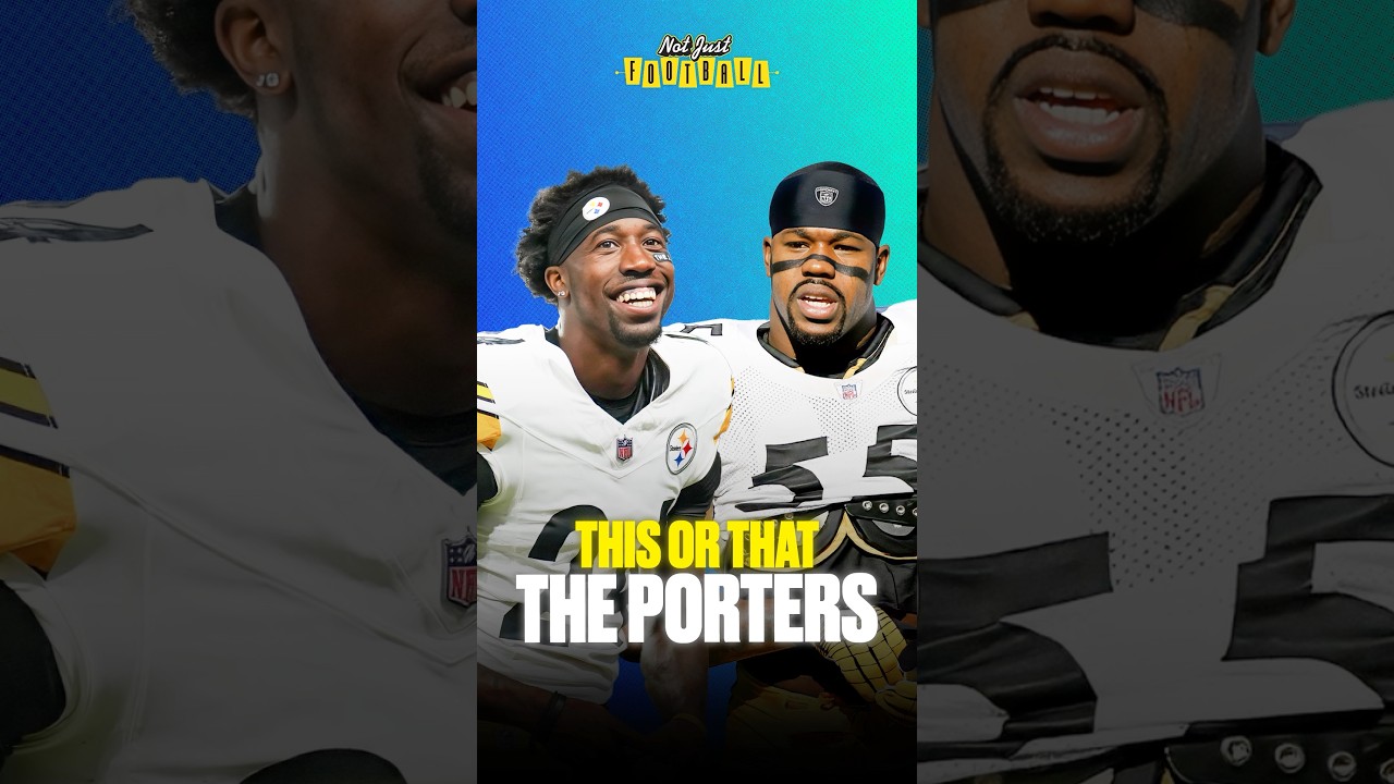 THIS or THAT with Joey Porter Sr #NotJustFootball #nfl #pittsburgh #steelers