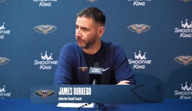 James Borrego | Pelicans-Trail Blazers Postgame Interview 1/2/26
