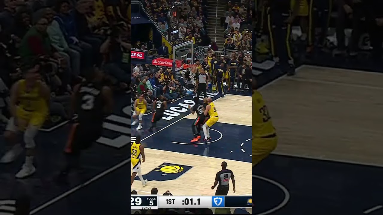 Full 💨 Court 💨 Hustle 💨 T.J. McConnell Sprints Down Full Length of Court for Bucket Before Buzzer