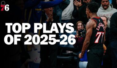 Sixers Top Plays From the 2025-26 Season (SO FAR)