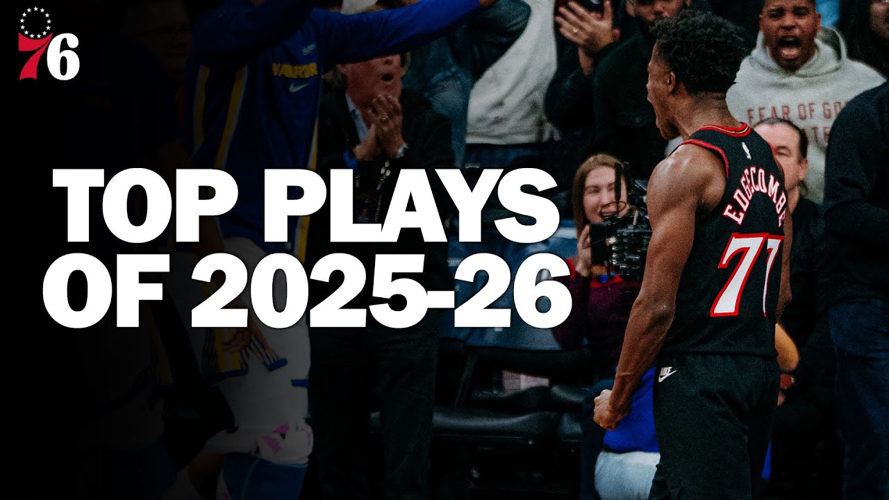 Sixers Top Plays From the 2025-26 Season (SO FAR)
