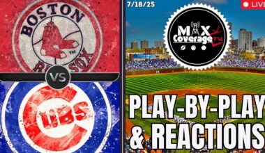🔴LIVE Boston Red Sox vs Chicago Cubs - Play-By-Play & Reactions (7/18/25)