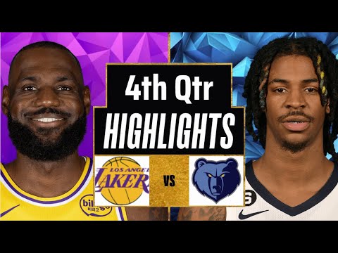 Los Angeles Lakers vs Memphis Grizzlies Full Game Highlights 4th Qtr | Jan 2 | 2025 NBA Highlights