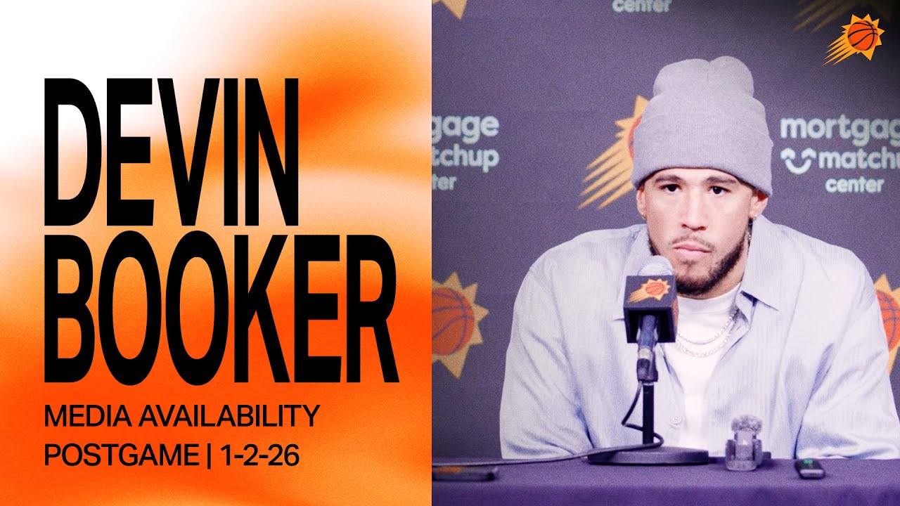 Devin Booker Postgame Media Availability | Phoenix Suns | 1-2-26