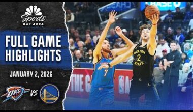 Warriors vs. Thunder highlights: Top plays in Golden State's loss to Thunder | NBC Sports Bay Area