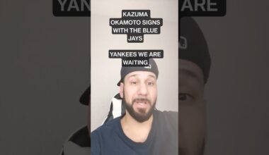 #kazumaokamoto #torontobluejays #mlb #baseball #aleast #newyorkyankees #breakingnews  #japan