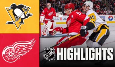 Penguins vs. Red Wings | NHL Highlights | January 03, 2026