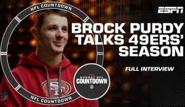 Brock Purdy Conversation: Reflecting on 2025 season, 49ers playoff hopes | NFL Countdown