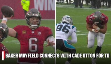 Baker Mayfield and the Buccaneers score first 😤 18-YD touchdown pass to Cade Otton | NFL on ESPN