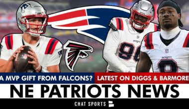 Patriots Fans Just Got THE BEST NEWS YET From The Falcons? + Stefon Diggs & Christian Barmore Update