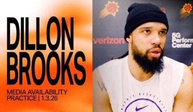 Dillon Brooks Practice Media Availability | Phoenix Suns 1-3-26