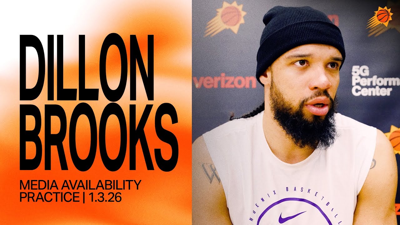 Dillon Brooks Practice Media Availability | Phoenix Suns 1-3-26
