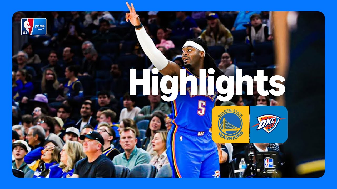 Golden State Warriors vs. Oklahoma City Thunder I Komplettes NBA-Highlight-Video | 03. Januar 2026