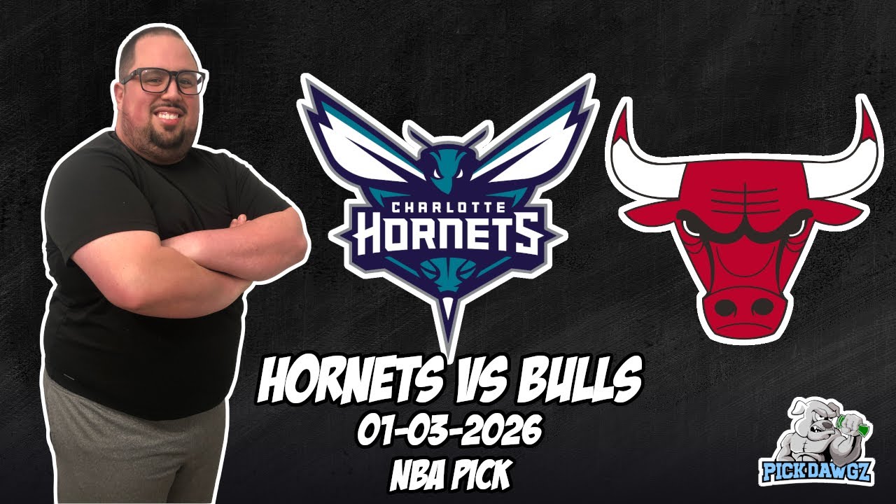Charlotte Hornets vs Chicago Bulls 1/3/26 NBA Free Picks & Prediction | NBA Betting Tips
