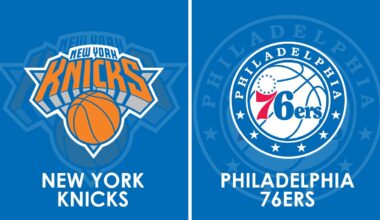 New York Knicks vs Philadelphia 76ers NBA Live Scoreboard