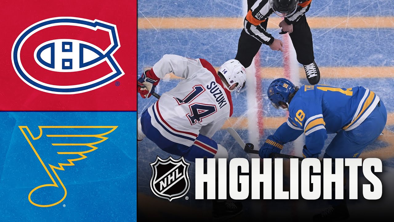 Canadiens vs. Blues | NHL Highlights | January 03, 2026