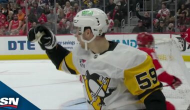 Ben Kindel Finds Streaking Yegor Chinakhov For His First Goal As A Penguin