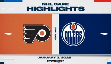 NHL Highlights | Flyers vs. Oilers - January 3, 2026