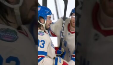 FIRST WINTER CLASSIC HATTY IN HISTORY #mikazibanejad #hattrick #winterclassic #hockey #nyr