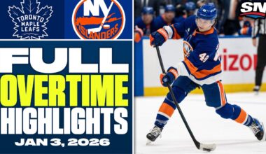Toronto Maple Leafs at New York Islanders | FULL Overtime Highlights - January 3, 2026