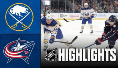 Sabres vs. Blue Jackets | NHL Highlights | January 03, 2026