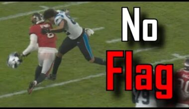 The officials miss several calls on the same series | Tampa Bay Buccaneers Vs Carolina Panthers