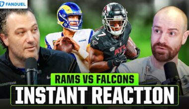 LA Rams vs. Atlanta Falcons 🚨 MNF Instant Reaction 👀