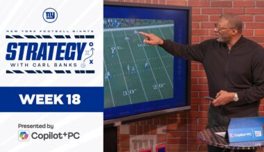 Carl Banks talks Giants Strategy vs. Cowboys | New York Giants