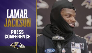 Lamar Jackson: 'I'm Gonna Be Out There' | Baltimore Ravens