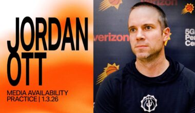 Jordan Ott Practice Media Availability | Phoenix Suns 1-3-26