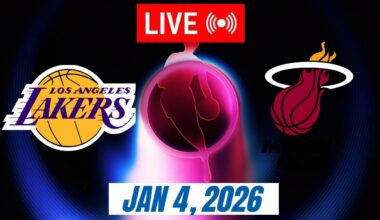 NBA LIVE! Los Angeles Lakers vs Miami Heat January 4, 2026 | 2026 NBA Season Live 2K