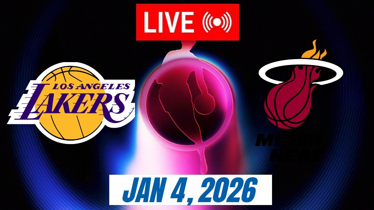 NBA LIVE! Los Angeles Lakers vs Miami Heat January 4, 2026 | 2026 NBA Season Live 2K