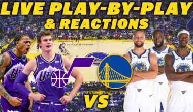 Utah Jazz vs Golden State Warriors | Live Play-By-Play & Reactions
