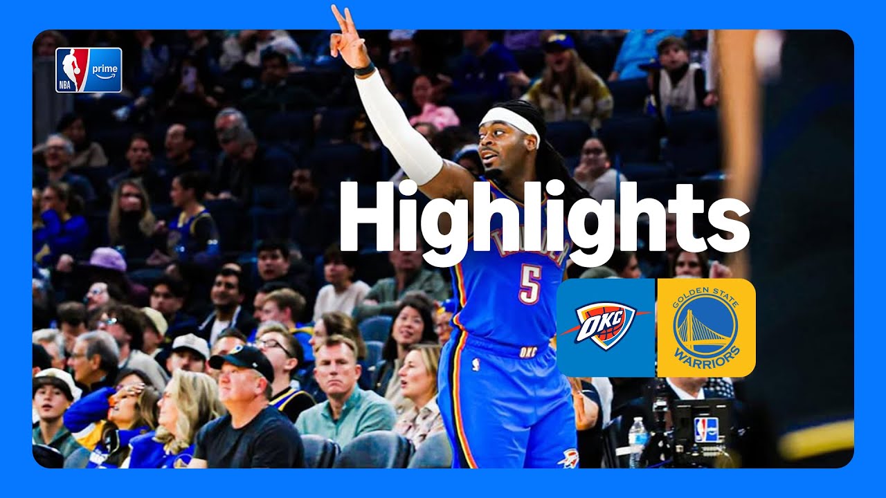 🏀 THUNDER @ WARRIORS | LE RÉSUMÉ COMPLET  | Samedi 3 janvier 2026