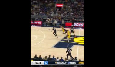 Indiana Pacers- T.J. McConnell full court hustle and score 💨 🔥 #nbabasketball #nbahighlights