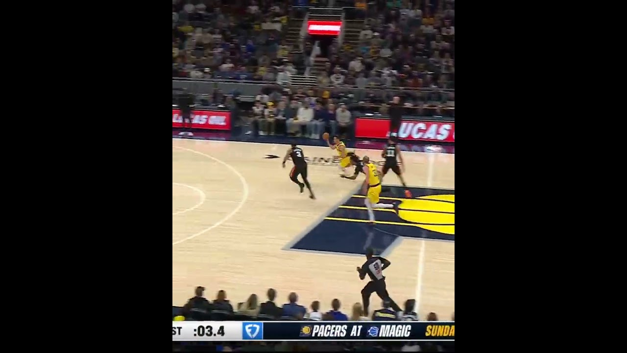 Indiana Pacers- T.J. McConnell full court hustle and score 💨 🔥 #nbabasketball #nbahighlights