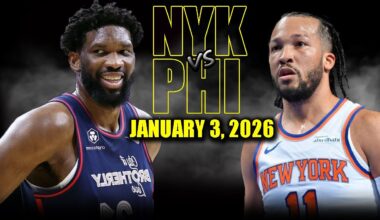 New York Knicks vs Philadelphia 76ers Full Game Highlights – January 3, 2026 | NBA Season