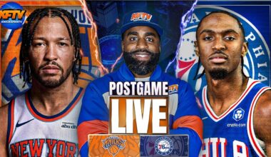 Knicks DESTROYED By Maxey & The Sixers Again | Post Game Reactions & Live Call Ins | EP 675